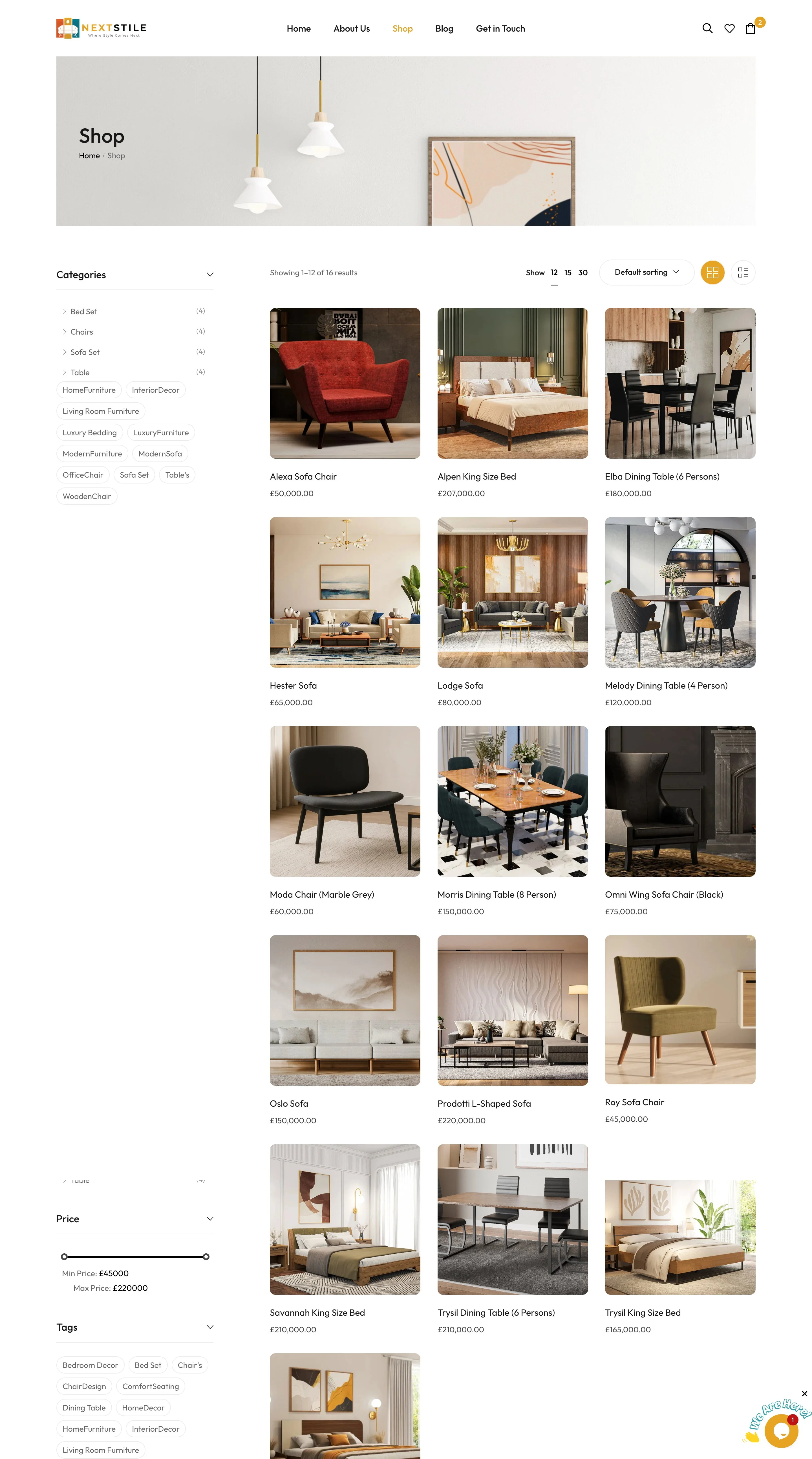 NextStile business website designed and developed by Apex Optimise